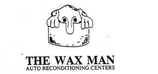 THE WAX MAN AUTO RECONDITIONING CENTERS logo