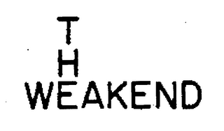 THE WEAKEND logo