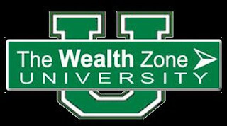 THE WEALTH ZONE UNIVERSITY U logo