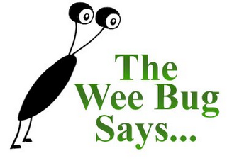 THE WEE BUG SAYS... logo