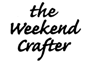 THE WEEKEND CRAFTER logo