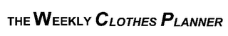 THE WEEKLY CLOTHES PLANNER logo