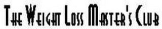 THE WEIGHT LOSS MASTER'S CLUB logo