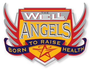 THE WELL ANGELS BORN TO RAISE HEALTH logo