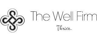 THE WELL FIRM THRIVE. logo