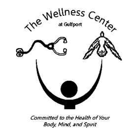 THE WELLNESS CENTER AT GULFPORT COMMITTED TO THE HEALTH OF YOUR BODY, MIND, AND SPIRIT logo