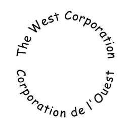 THE WEST CORPORATION CORPORATION DE L'OUEST logo