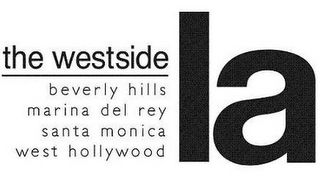THE WESTSIDE LA BEVERLY HILLS MARINA DEL REY SANTA MONICA WEST HOLLYWOOD logo