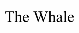 THE WHALE logo