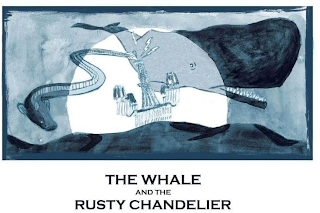 THE WHALE AND THE RUSTY CHANDELIER logo