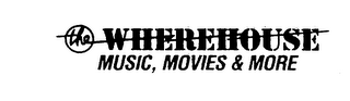 THE WHEREHOUSE MUSIC, MOVIES & MORE logo