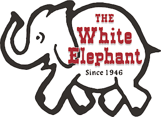 THE WHITE ELEPHANT SINCE 1946 logo
