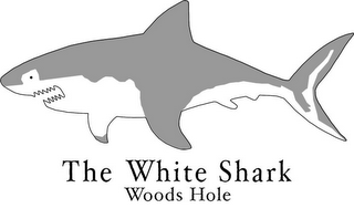 THE WHITE SHARK WOODS HOLE logo