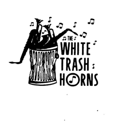 THE WHITE TRASH HORNS logo