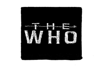 THE WHO logo