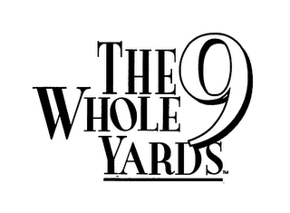 THE WHOLE 9 YARDS logo