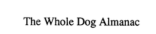 THE WHOLE DOG ALMANAC logo