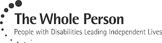 THE WHOLE PERSON PEOPLE WITH DISABILITIES LEADING INDEPENDENT LIVES logo
