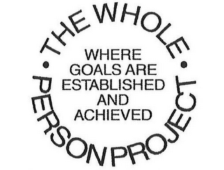 THE WHOLE · PERSON PROJECT · WHERE GOALS ARE ESTABLISHED AND ACHIEVED logo