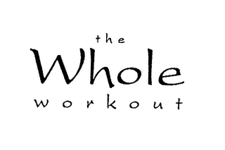 THE WHOLE WORKOUT logo