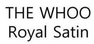 THE WHOO ROYAL SATIN logo
