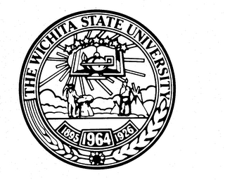 THE WICHITA STATE UNIVERSITY 1895 1964 1926 logo