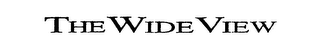 THE WIDE VIEW logo