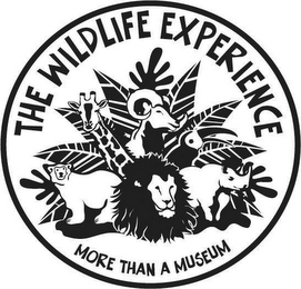 THE WILDLIFE EXPERIENCE MORE THAN A MUSEUM logo