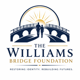 THE WILLIAMS BRIDGE FOUNDATION RESTORING IDENTITY. REBUILDING FUTURES. logo