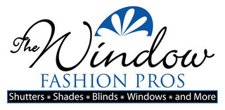 THE WINDOW FASHION PROS SHUTTERS SHADES BLINDS WINDOWS AND MORE logo