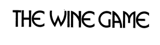 THE WINE GAME logo