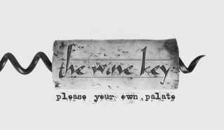 THE WINE KEY PLEASE YOUR OWN PALATE logo