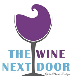 THE WINE NEXT DOOR WINE BAR & BOUTIQUE logo
