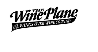 THE WINE PLANE WINGS OVER WINE COUNTRY logo