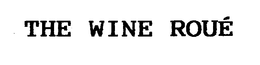 THE WINE ROUÉ logo