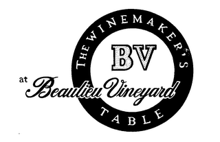 THE WINEMAKER'S TABLE BV AT BEAULIEU VINEYARD logo