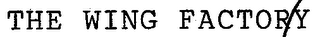 THE WING FACTORY logo
