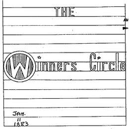 THE WINNERS CIRCLE logo