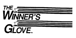"THE WINNER'S GLOVE" logo