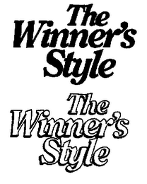 THE WINNER'S STYLE logo