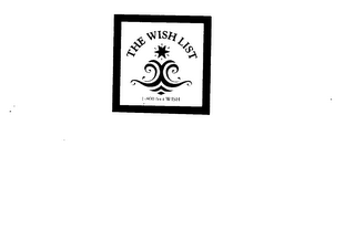 THE WISH LIST 1-800 644 WISH logo