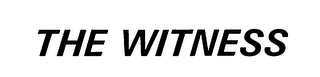 THE WITNESS logo