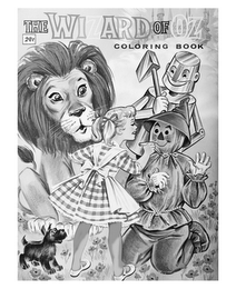 THE WIZARD OF OZ COLORING BOOK 29¢ logo