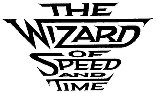 THE WIZARD OF SPEED AND TIME logo