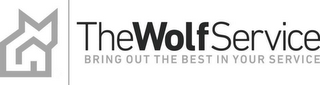 THE WOLF SERVICE BRING OUT THE BEST IN YOUR SERVICE logo