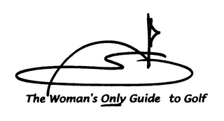 THE WOMAN'S ONLY GUIDE TO GOLF logo