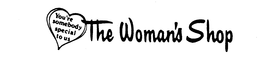 THE WOMAN'S SHOP YOU'RE SOMEBODY SPECIAL TO US logo