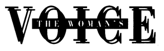 THE WOMAN'S VOICE logo