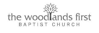 THE WOODLANDS FIRST BAPTIST CHURCH logo