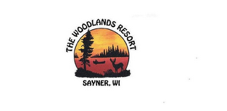 THE WOODLANDS RESORT SAYNER, WI logo
